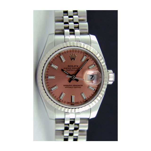 Buy Genuine Used Rolex Lady Datejust Rbr Watch Pink Dial