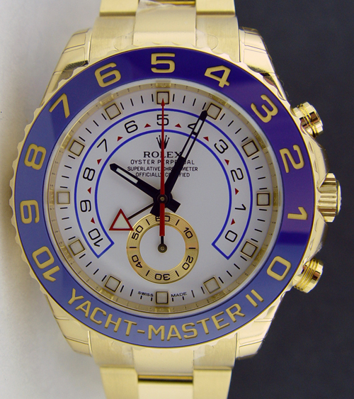 yachtmaster 2 solid gold