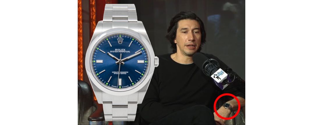 Watch Spotting: Adam Driver Seen Wearing Rolex Oyster Perpetual
