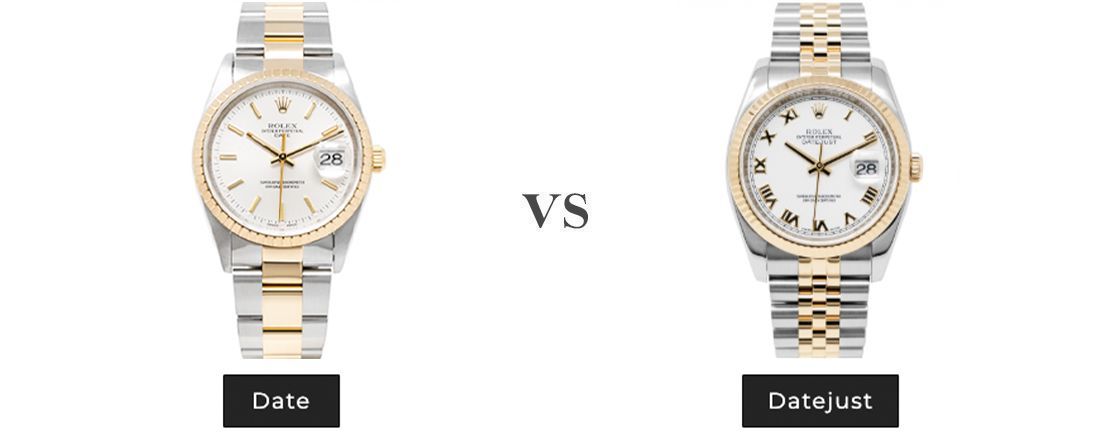 Rolex Date vs Rolex Datejust: What’s the Difference?