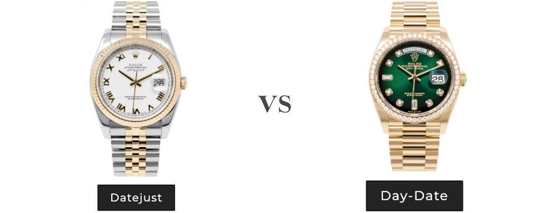 Rolex Datejust vs. Rolex Day-Date