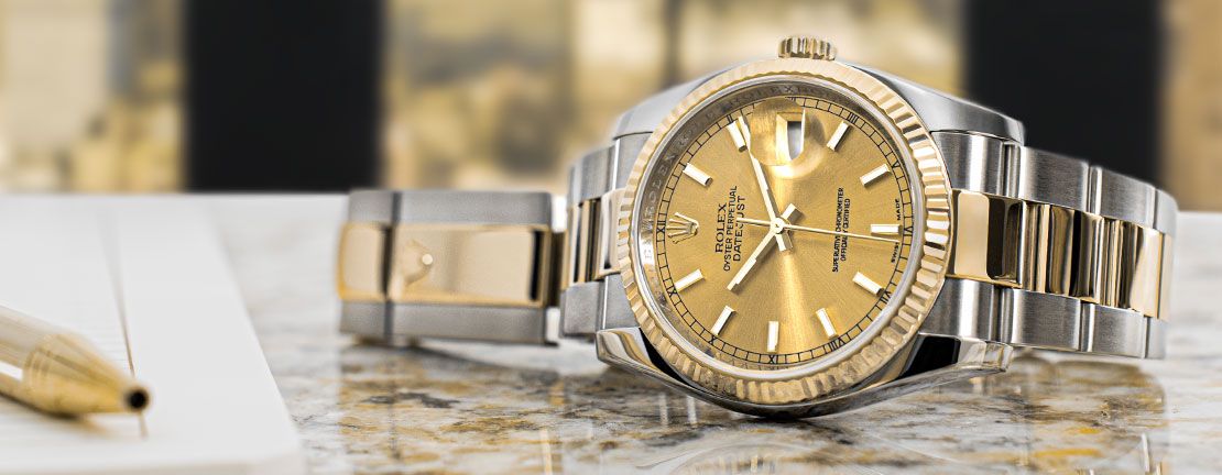 Rolex Datejust in Oystersteel, Oystersteel and gold, m126334-0032 | Reeds  Jewelers