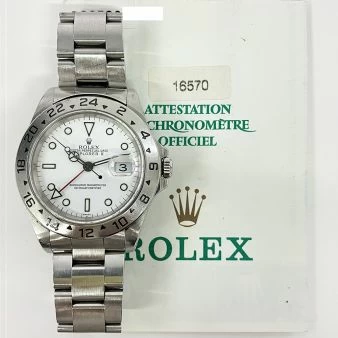 Used Red Hand Rolex Explorer 2 for Sale Buy a WC Certified Pre Owned Watch