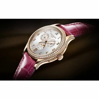 Buy Genuine Patek Philippe Complications 4947R 001 Silver Arabic Dial Leather SKU 10291
