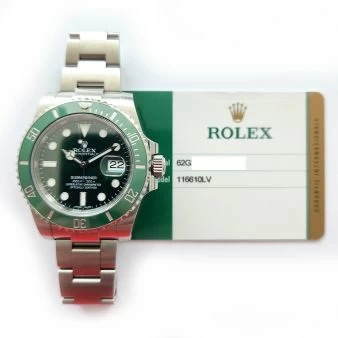 Used Rolex Submariner Hulk for Sale Buy a WC Certified Pre Owned Watch