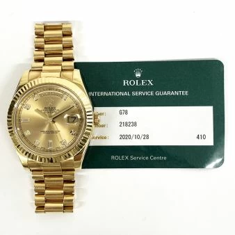 Certified pre owned rolex presidential shop
