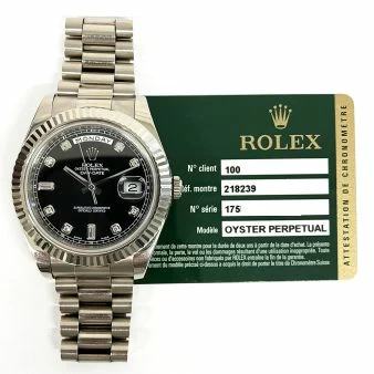Certified pre owned rolex presidential new arrivals