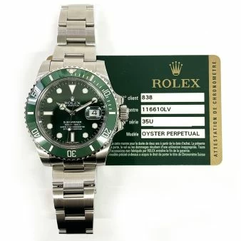 Used Rolex Submariner Hulk for Sale Buy a WC Certified Pre Owned Watch