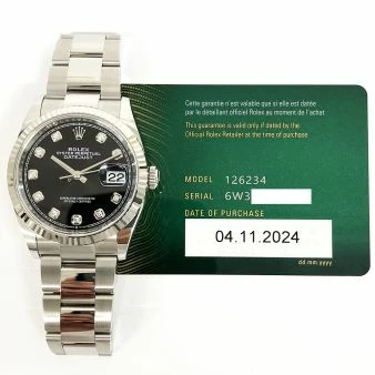 Rolex datejust 36 pre owned shop
