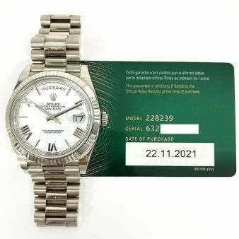 2021 rolex presidential top