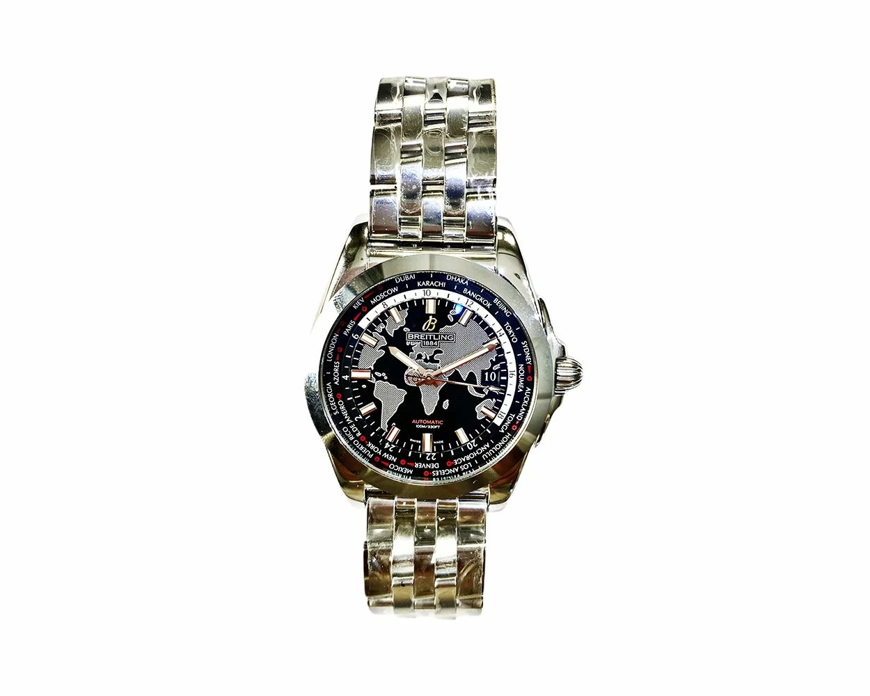 Breitling galactic unitime discount