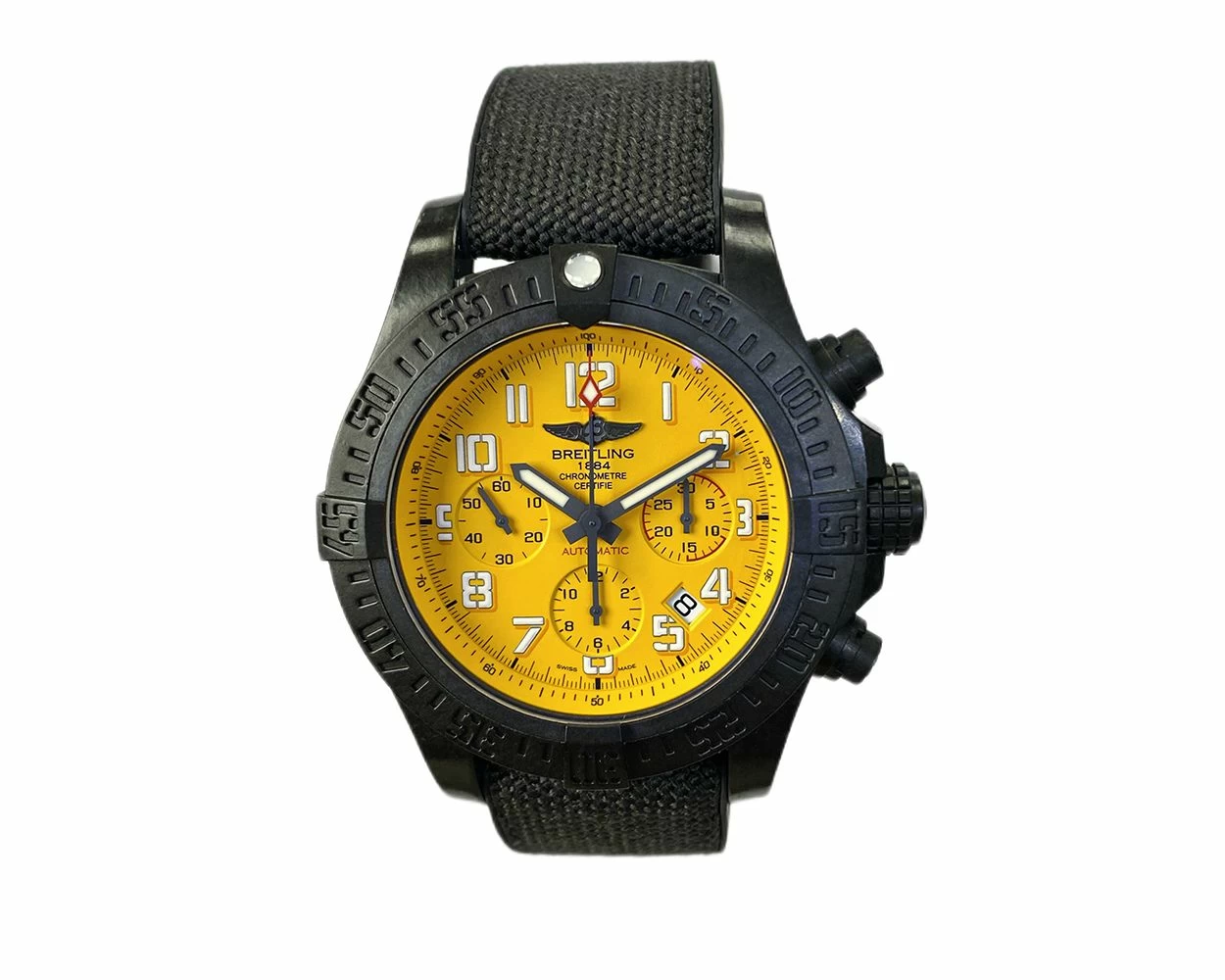 Buy Genuine Breitling Avenger Hurricane XB0180E4 I534 253S Cobra Yellow SKU 9561