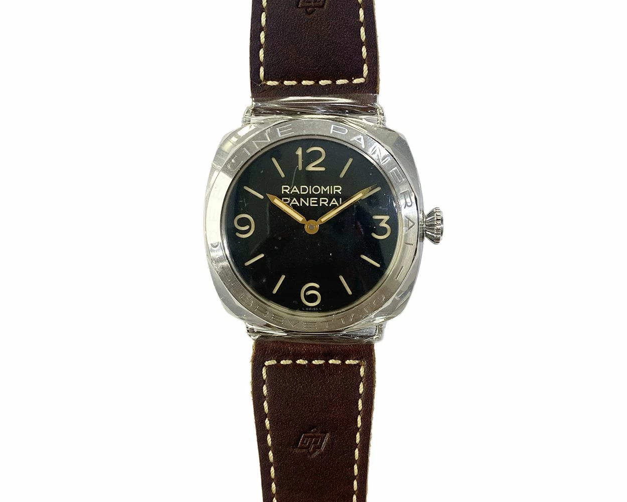 Panerai Radiomir 1940 3 Days Acciaio Brevettato 47mm Stainless Steel Black Dial PAM00685 Box Papers