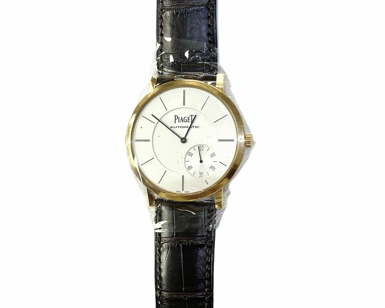 Piaget Altiplano Ultra Thin Automatic 43mm Rose Gold Silver Dial G0A35131 Box Papers