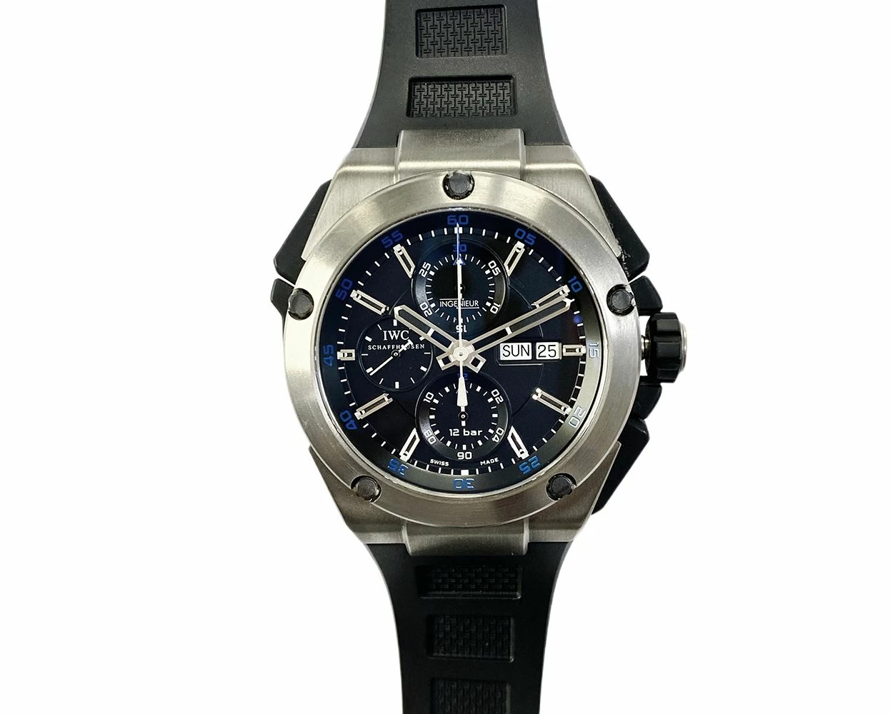 Buy Genuine IWC Ingenieur Double Chronograph Titanium IW376501 SKU 9570