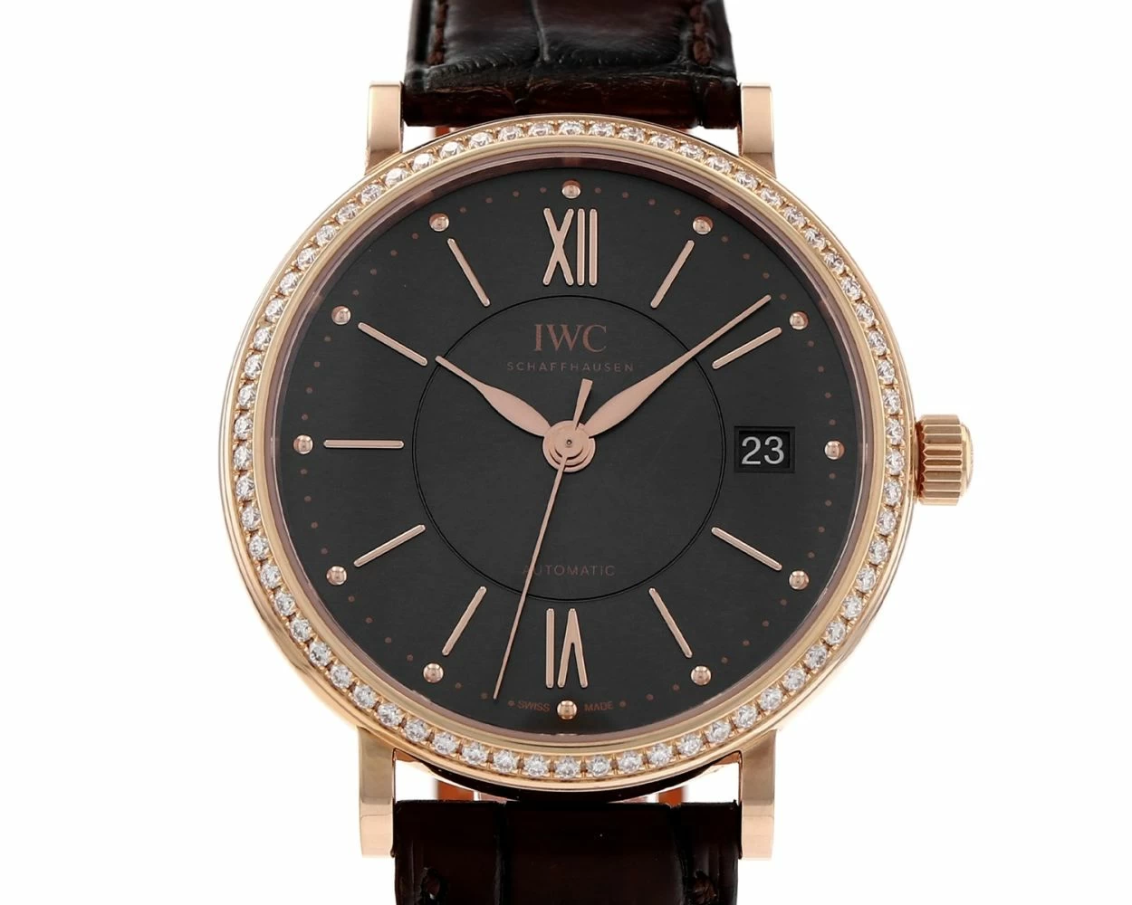 Buy Genuine IWC Portofino Automatic 37 IW458108 Grey Dial SKU