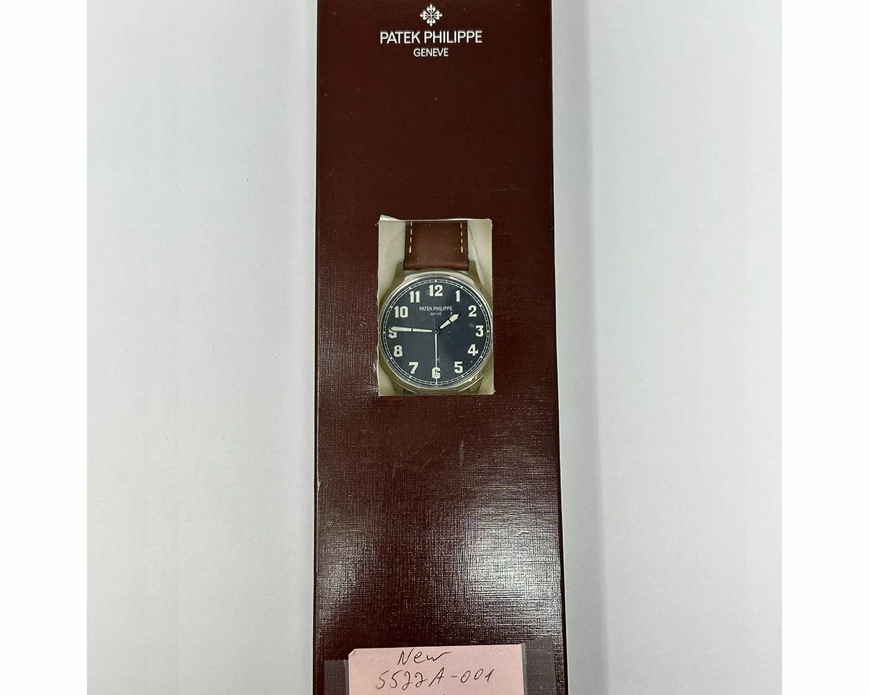 Buy Authentic Patek Philippe Calatrava Pilot 5522A 001 Blue Dial SKU 6812
