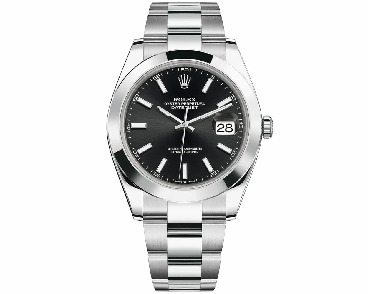 Black outlet face rolex