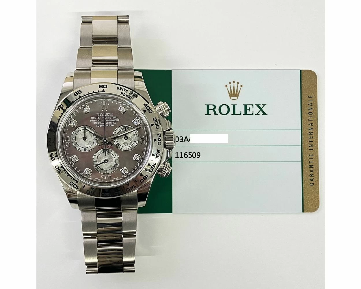 Rolex daytona black online mother of pearl