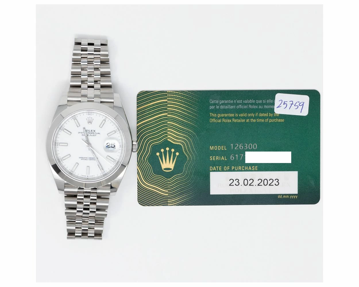 Used datejust 41 on sale