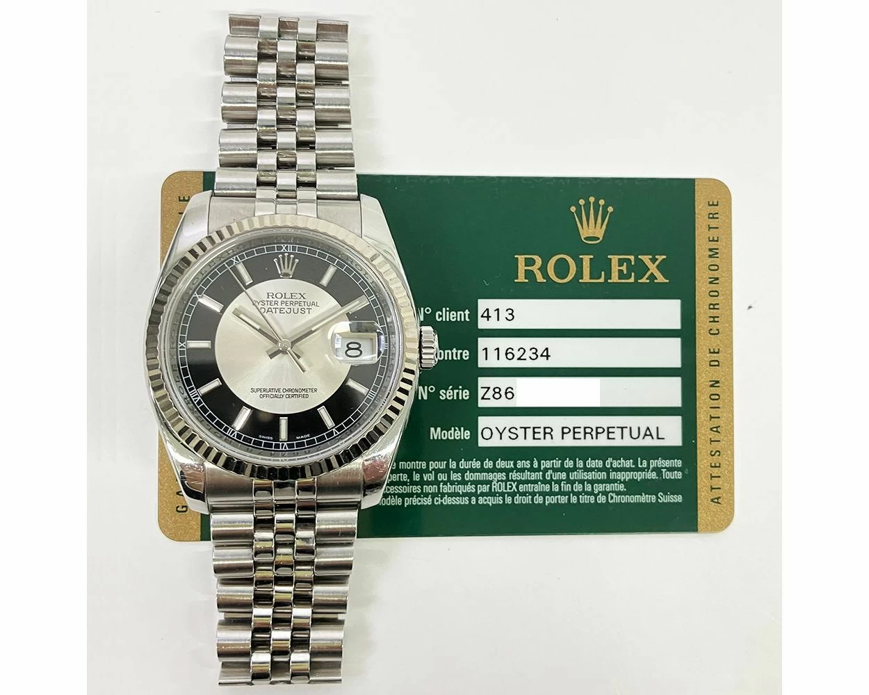 Montre style rolex datejust sales