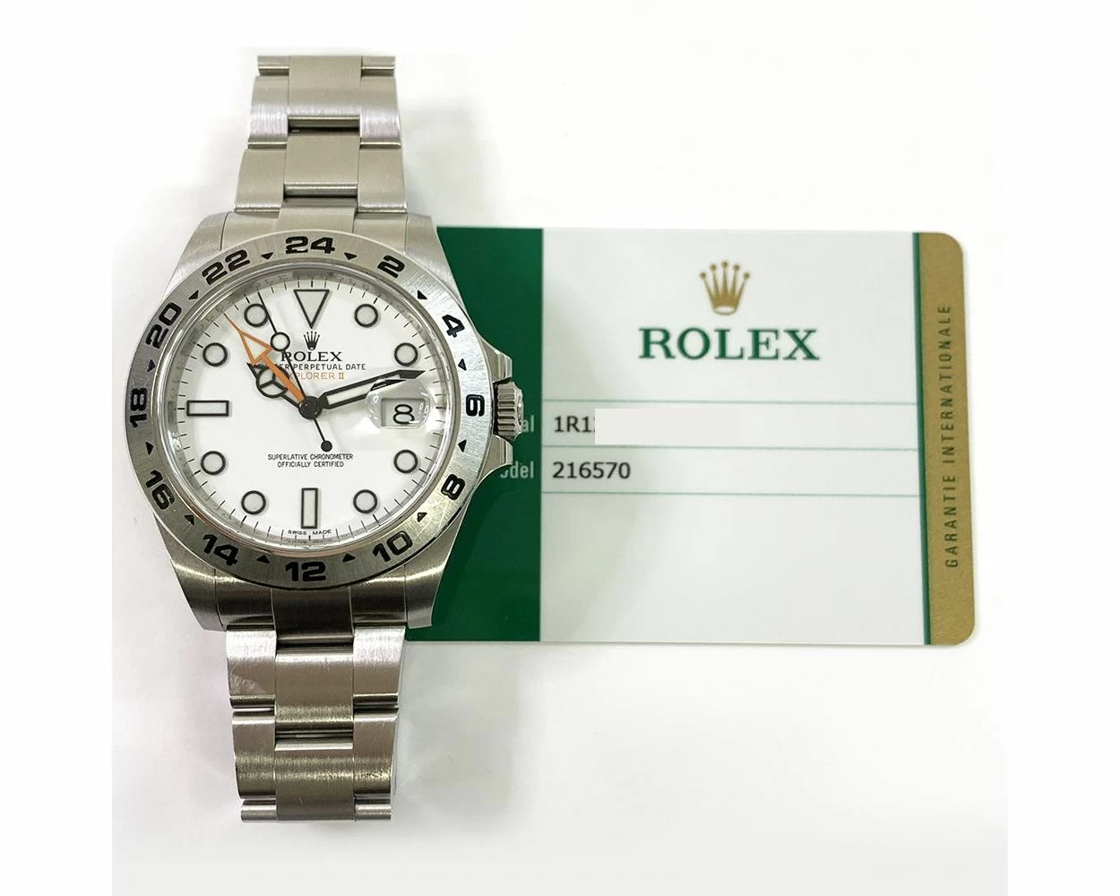 Used rolex store explorer ii