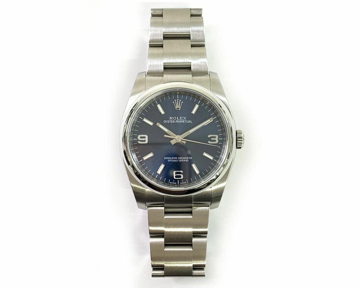 Rolex Oyster Perpetual 36 Blue Dial Steel 116000