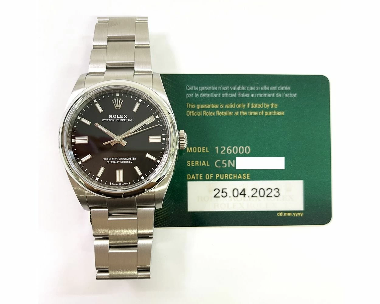 Rolex oyster date used on sale