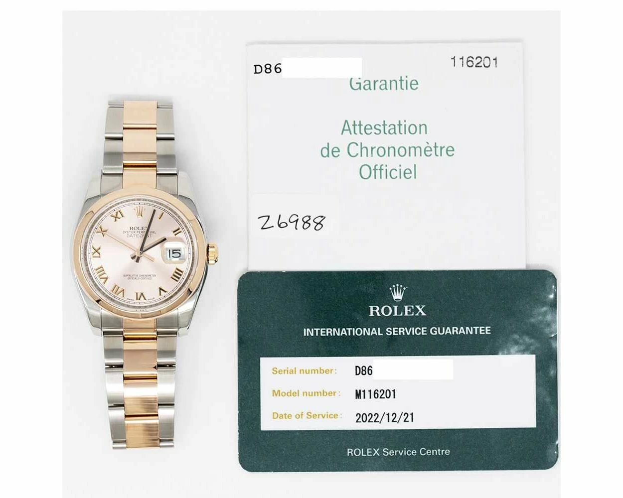 Rolex discount datejust 116201