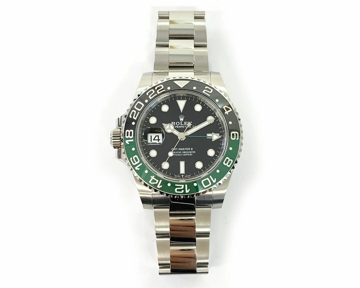 Rolex online green black
