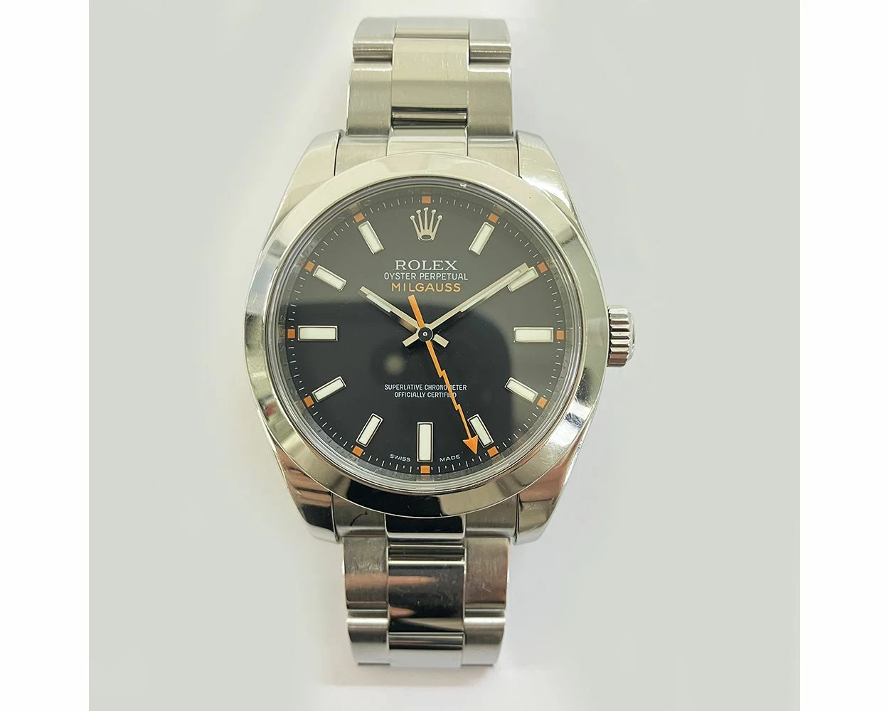 Rolex milgauss black hotsell