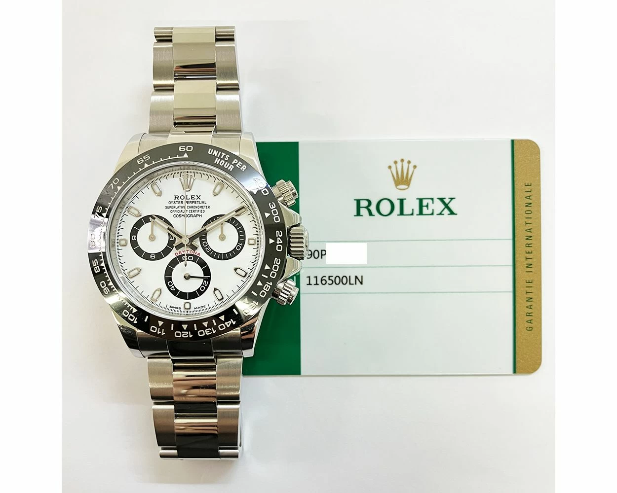 Buy Genuine Used Rolex Cosmograph Daytona 116500LN Watch White