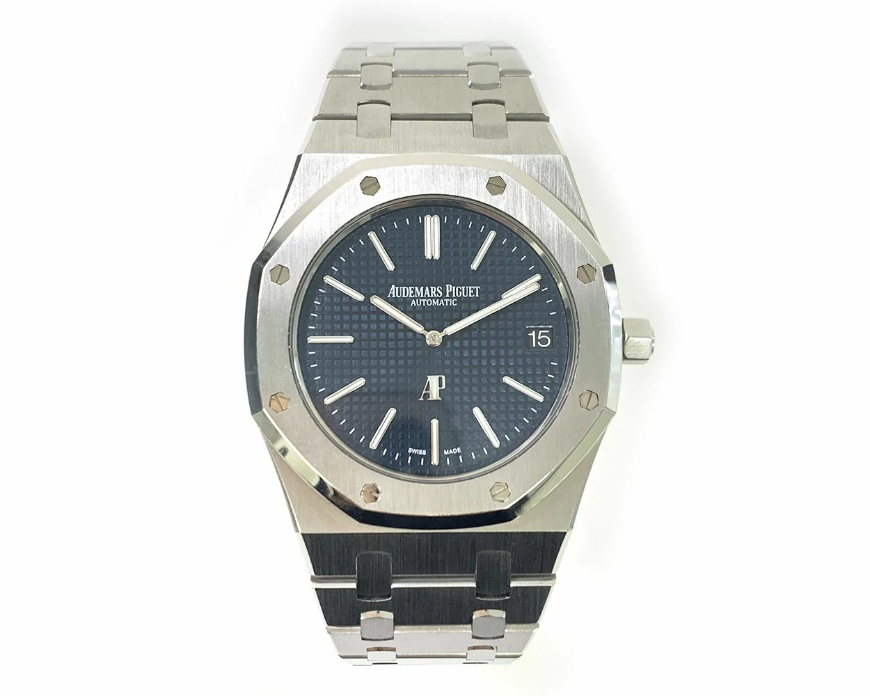 Buy Genuine Audemars Piguet Royal Oak 15202ST.OO.1240ST.01 Blue Dial SKU 9107