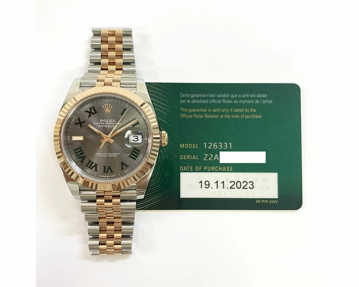 Datejust 41 hotsell 126331