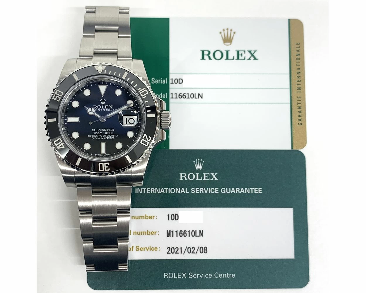 Rolex model no 116610 online