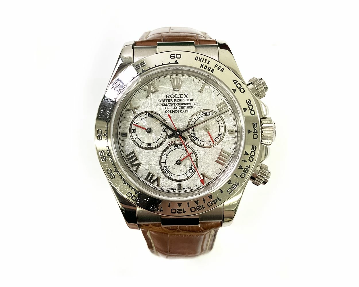 Buy Genuine Used Rolex Cosmograph Daytona 116519 Watch - Meteorite Dial |  SKU 8849