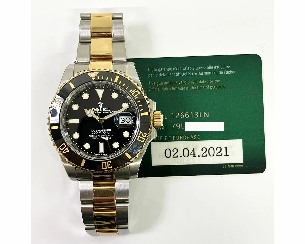 Two Tone Rolex Submariner Msrp 2021 Buy Genuine Used Rolex