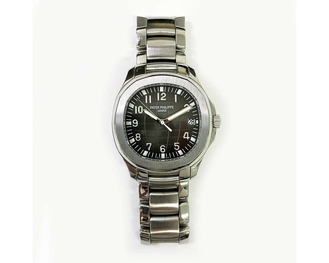 Buy Genuine Patek Philippe Aquanaut 5167 1A 001 Black Dial SKU 8941