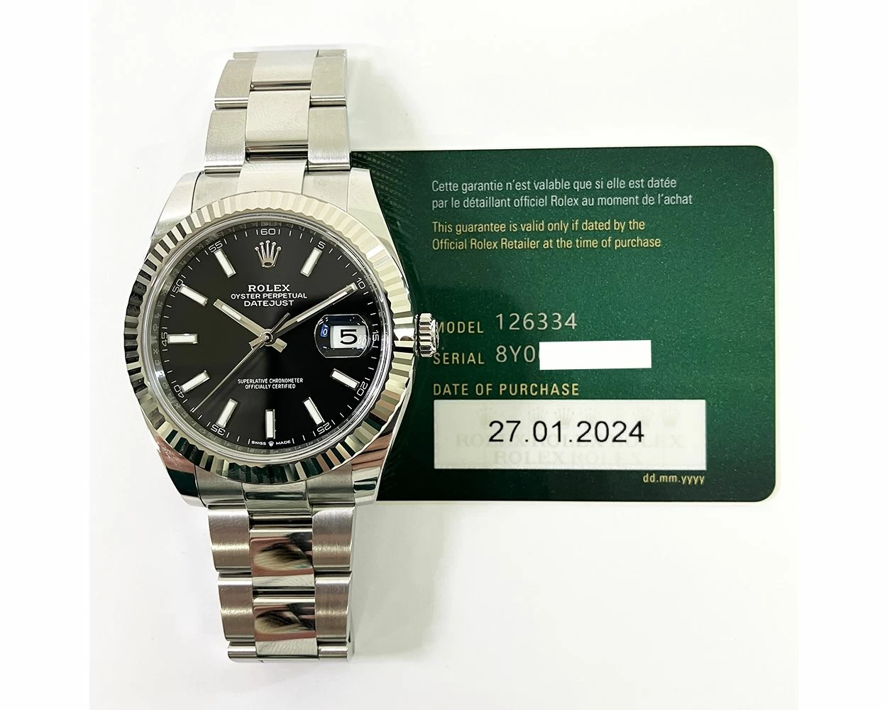 Used rolex datejust 41 discount