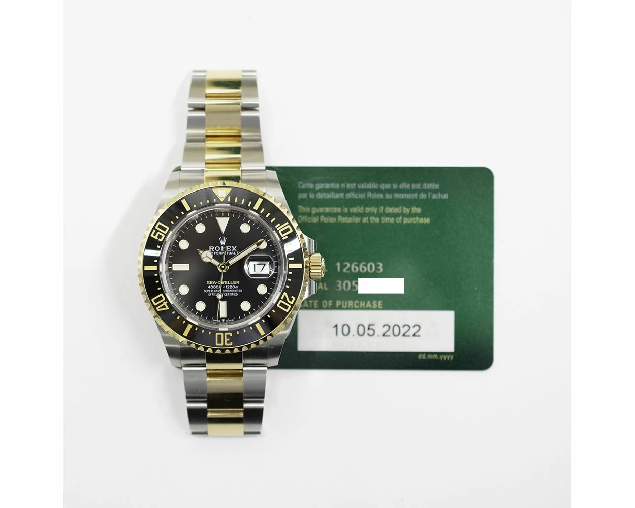 Bezel Rolex 126603 For Sale Buy Genuine Used Rolex Sea-Dweller