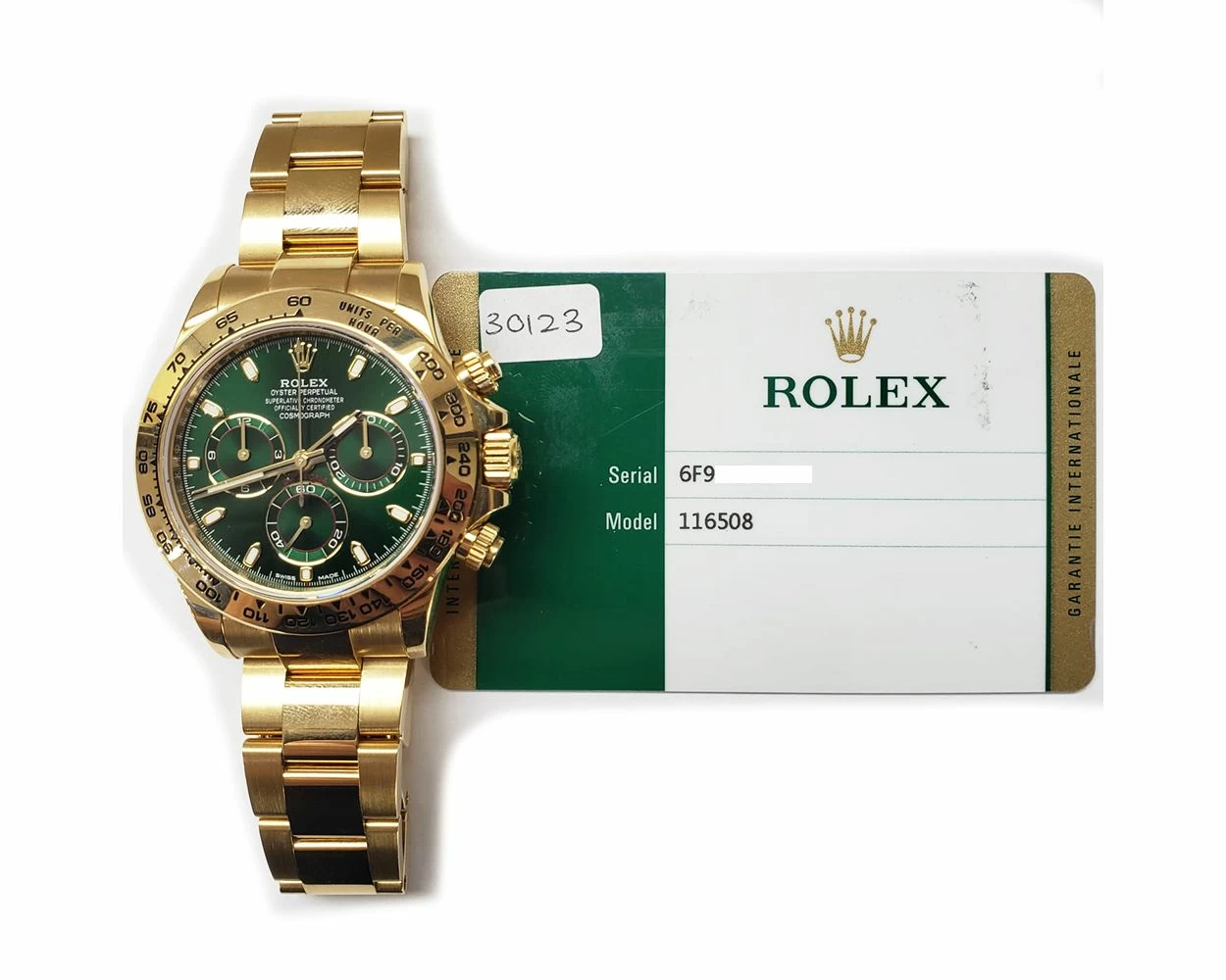 2017 Rolex Cosmograph Daytona, 40mm, Bright Green 