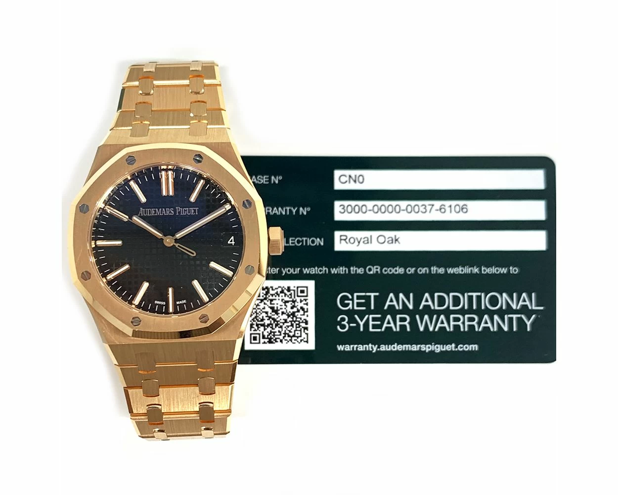 Audemars piguet gold and black on sale