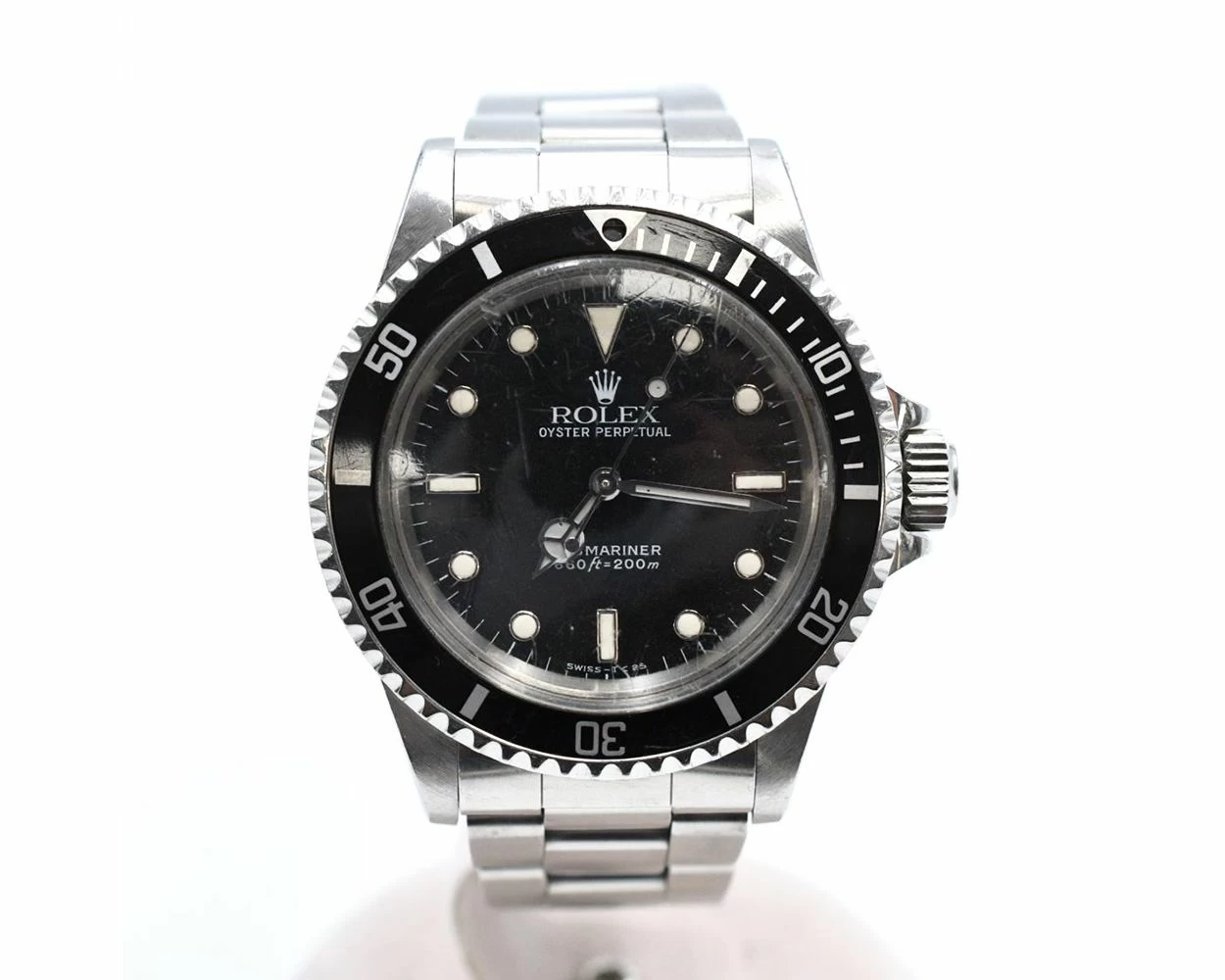 Buy Genuine Used Rolex Submariner 5513 Watch - Black Dial