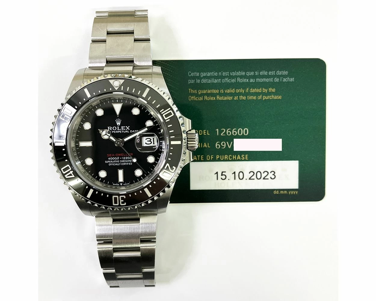 Sea dweller sales green