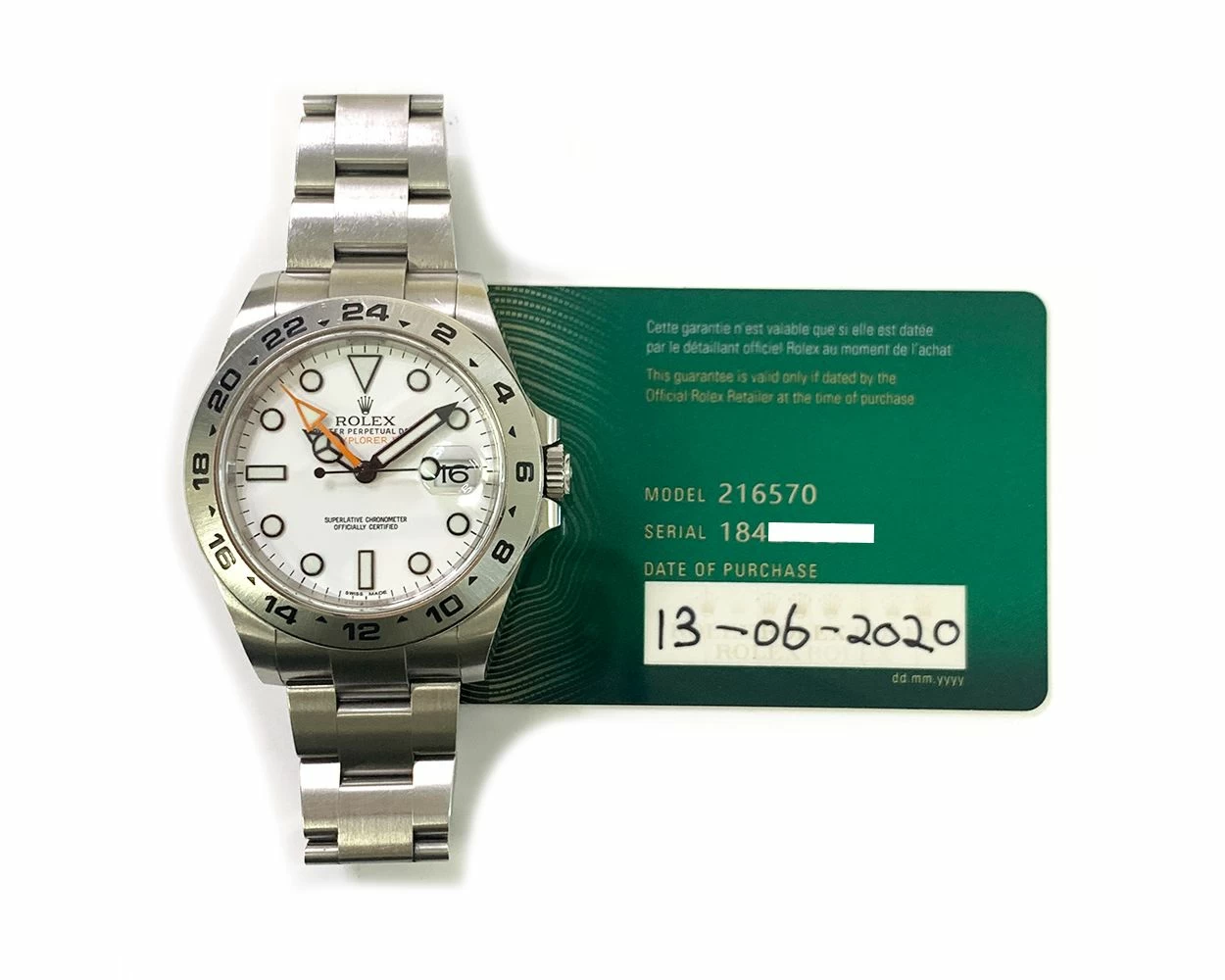 Rolex Explorer II White