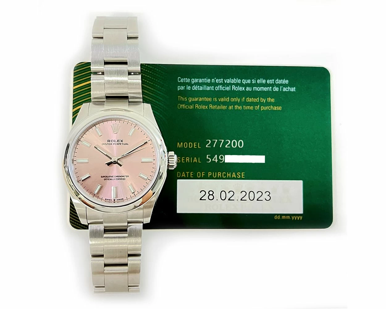 Rolex oyster date used 2025