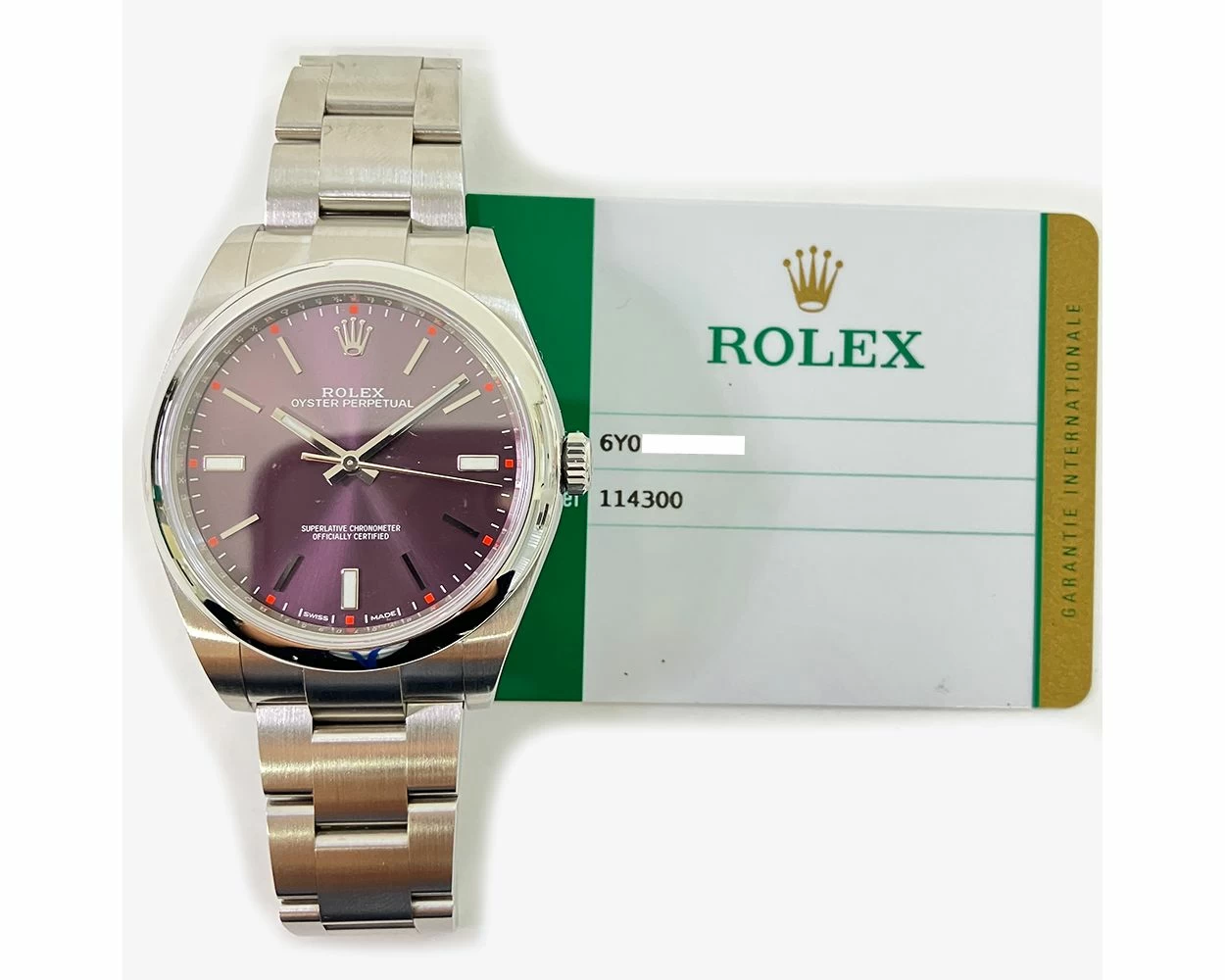 Rolex oyster perpetual 39m best sale