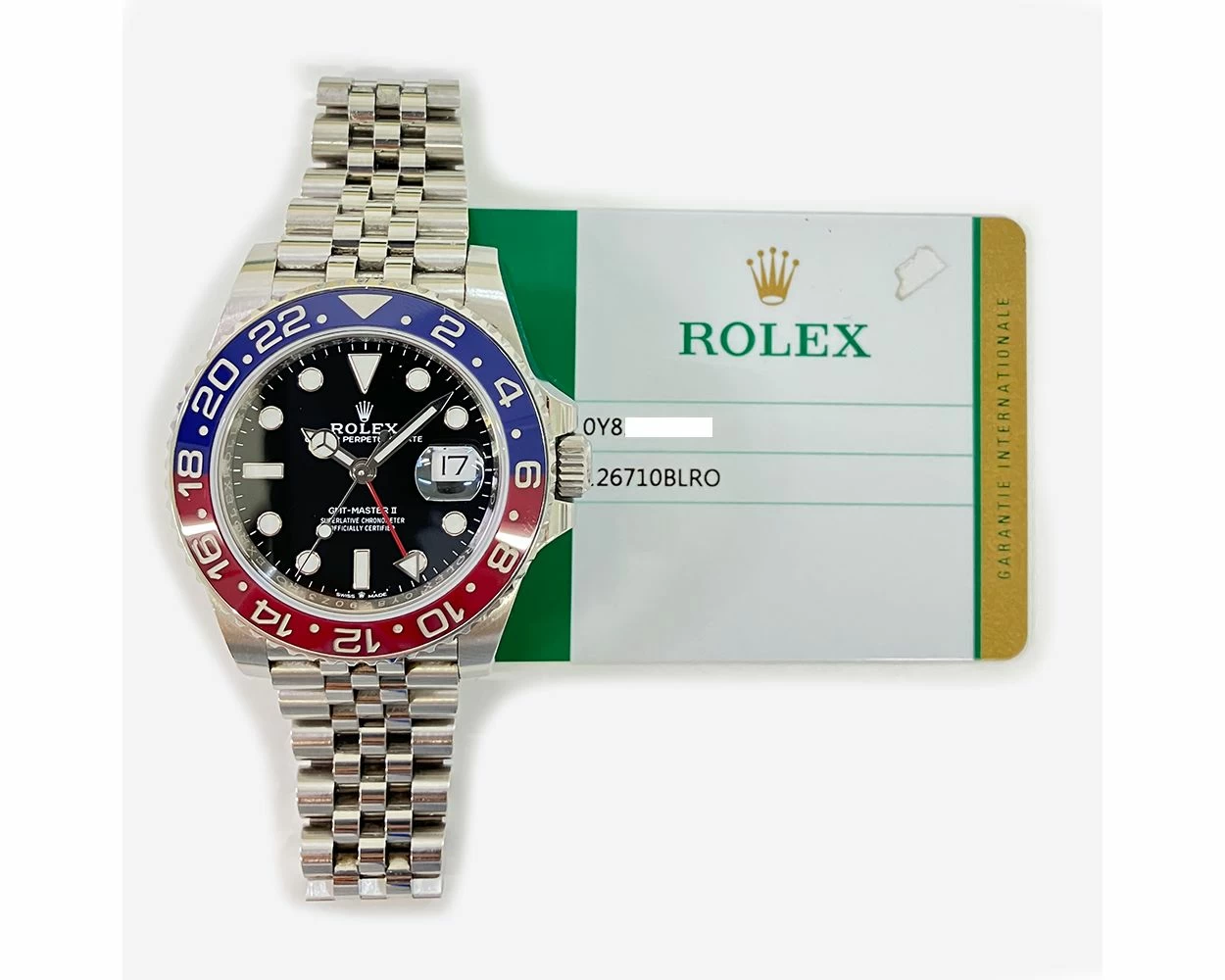 Rolex gmt ii pepsi best sale
