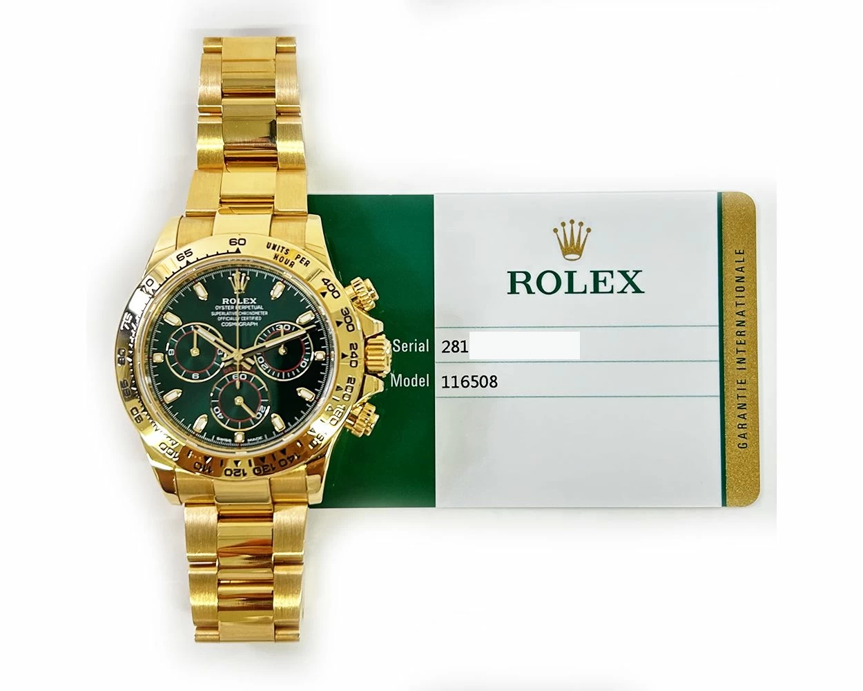 Rolex cosmograph daytona green dial clearance