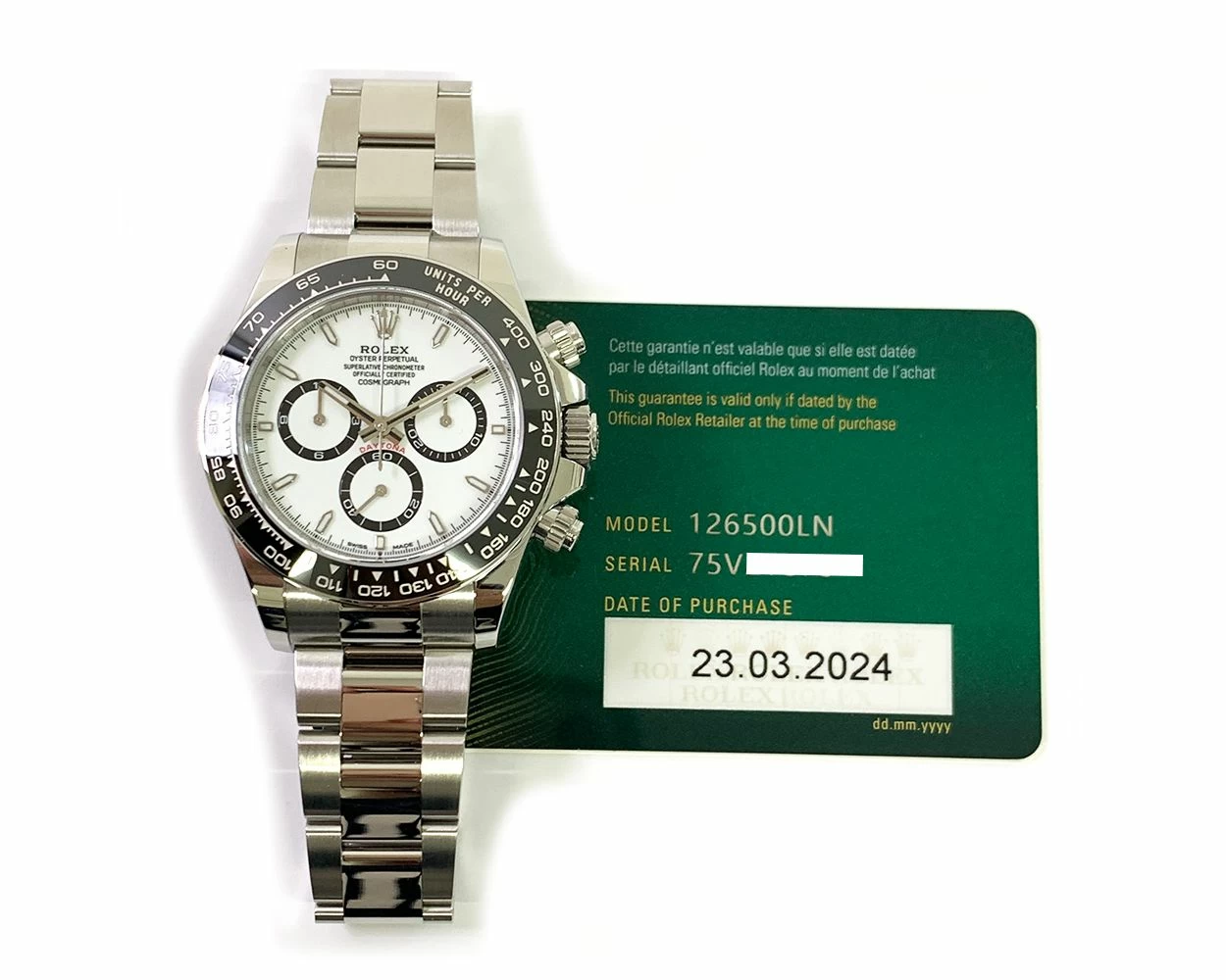 Rolex daytona second hand price store